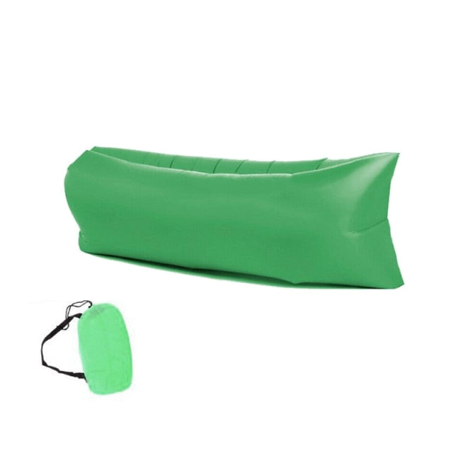 Outdoor Foldable Air Sofa Inflatable Loungers Couch Sleeping Bed for Outdoor Travelling Camping Hiking Pool Beach Parties